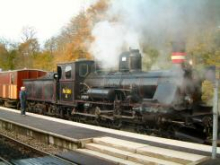 K 564 i røg og damp Dianalund 9. november 2006