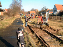 Fuld aktivite i Gørlev. 8. marts 2008