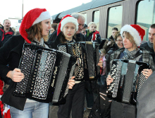 Juletog 2008: Kalundborg-Jyderup. Foto Ole Plum