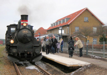 K 564 vækkede opmærksomhed i Haslev 16. januar 2011 Foto: Lars B. Christiansen