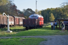 OHJ 38 holder på Gørlev station